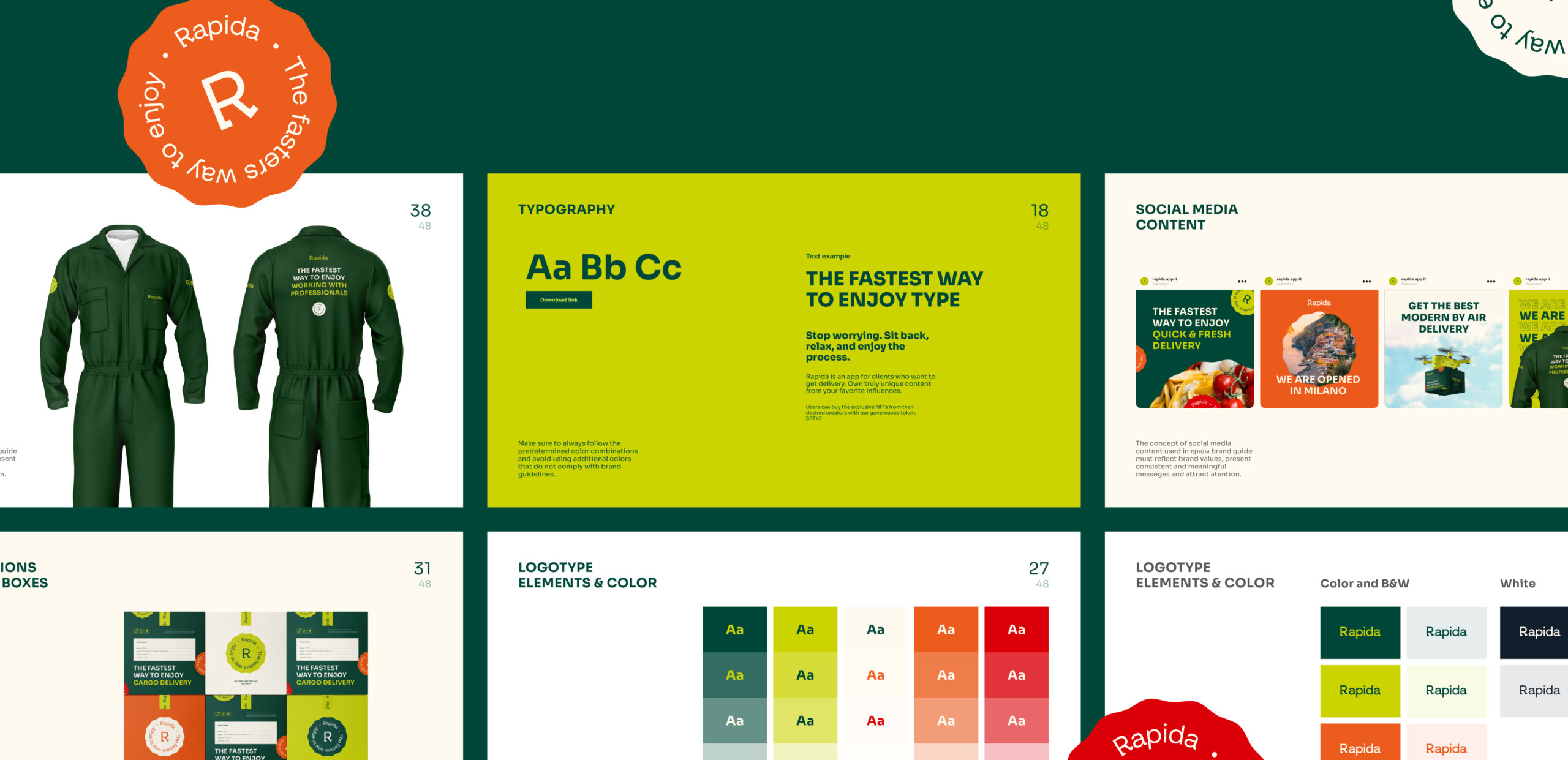 Rapida – Branding for the Delivery Service - Website Development - Photo 24