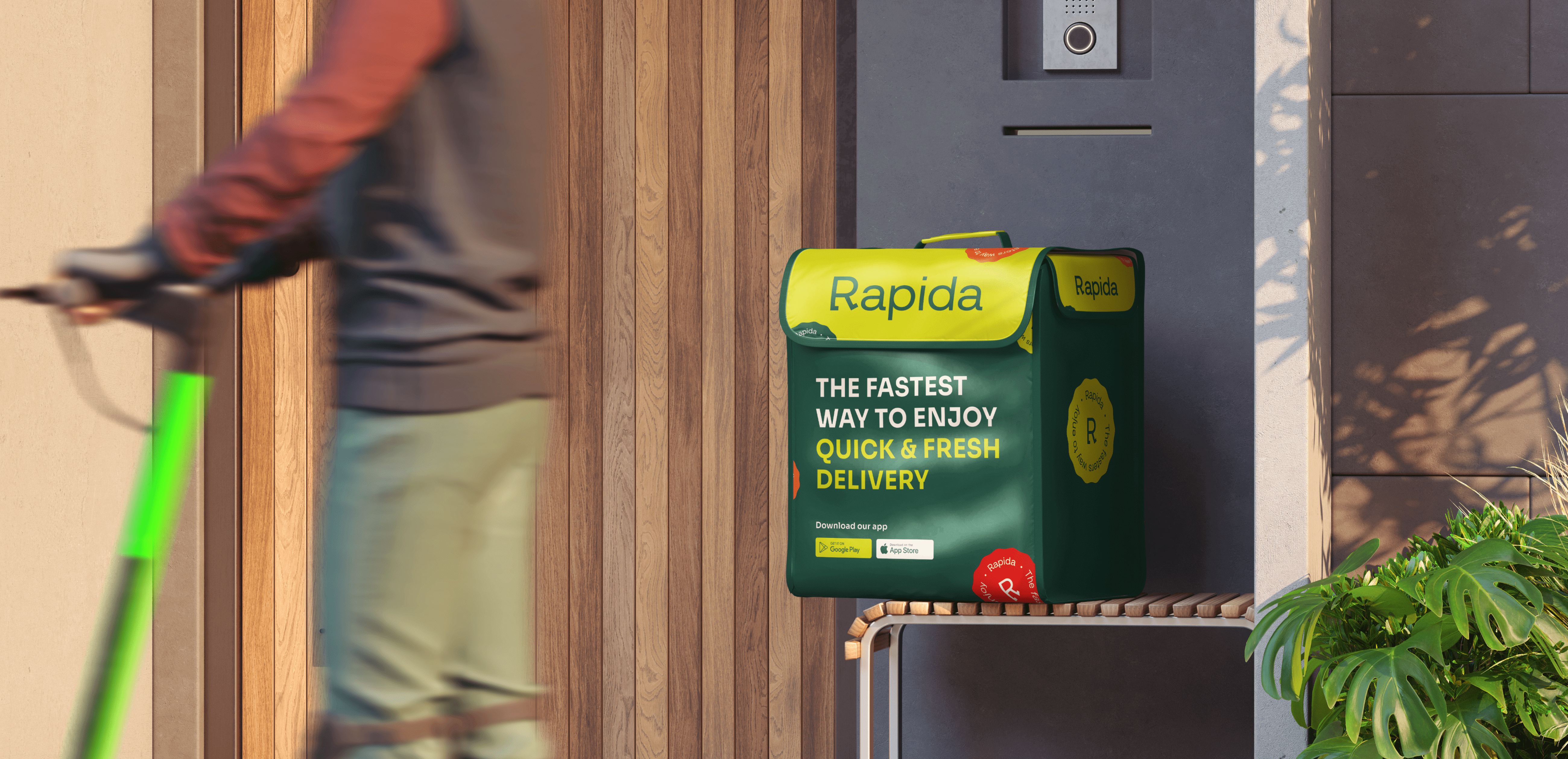 Rapida – Branding for the Delivery Service - Website Development - Photo 1